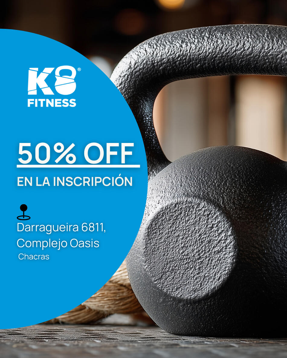 Formá parte de K8 Fitness con los beneficios exclusivos de ser PIURA. Entrenamiento funcional en Luján de Cuyo - K8 Fitness y PIURA Mendoza.